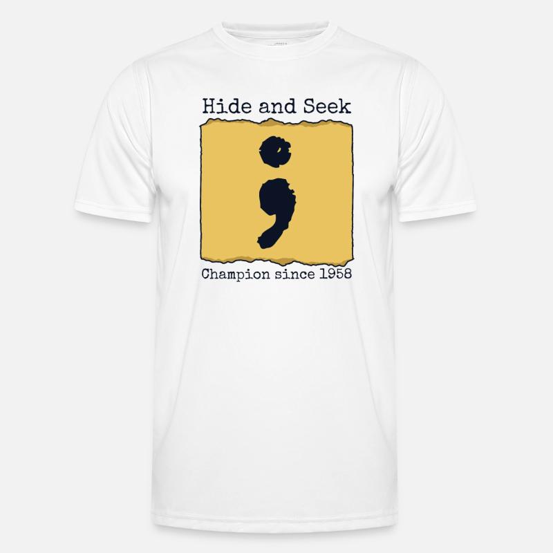 Hide And Seek Champion Since 1958 Developer Men's Functional T-Shirt