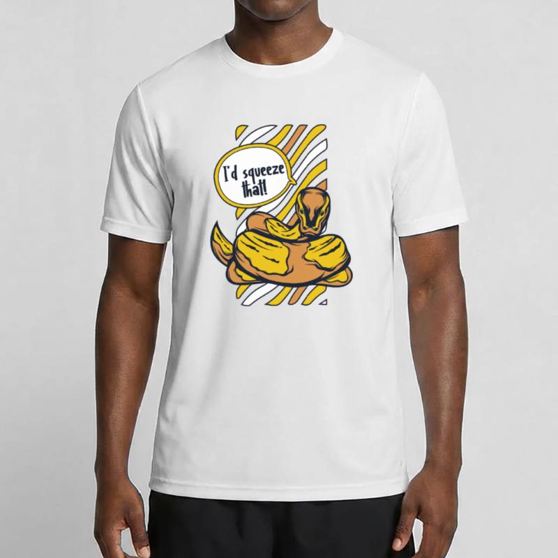 Je serrerais cette boule de banane de serpent python T-shirt sport Homme