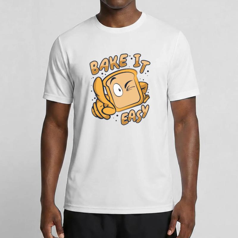 Bake It Easy Bread Maker Bread Dough Bread Queen Men's Functional T-Shirt