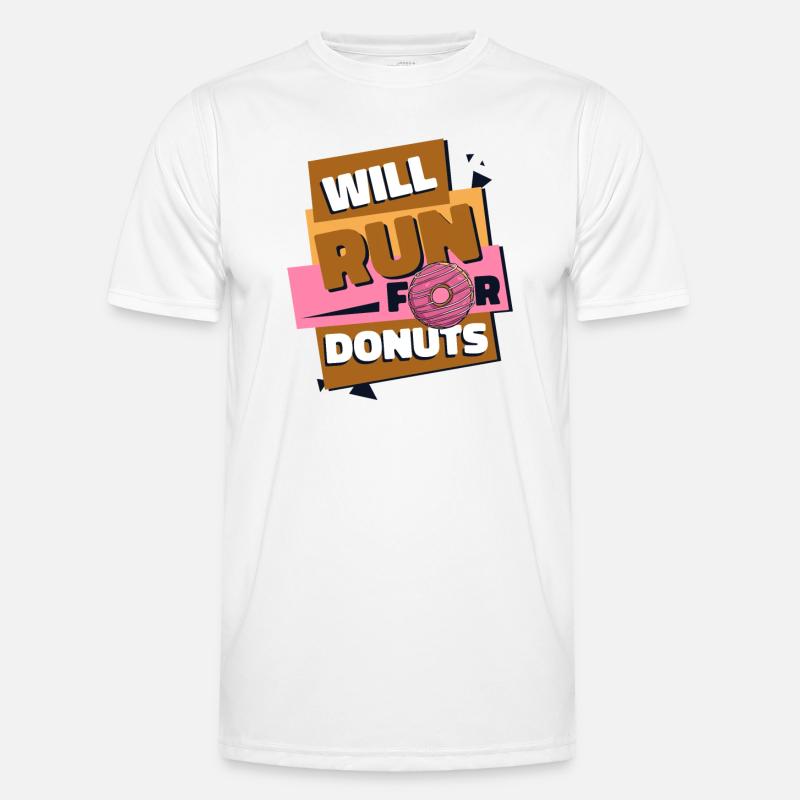 Va courir pour les beignets Doughnut Maker Glazed Lover T-shirt sport Homme