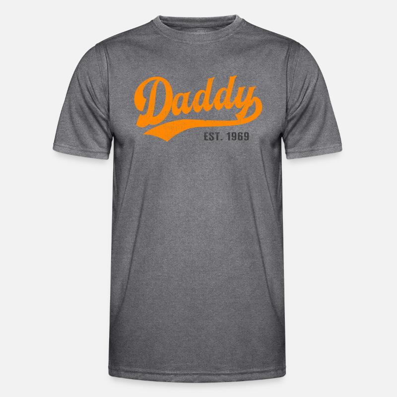Daddy - Bester Dad Daddy Papa der Welt - est. 1969 Männer Funktions-T-Shirt