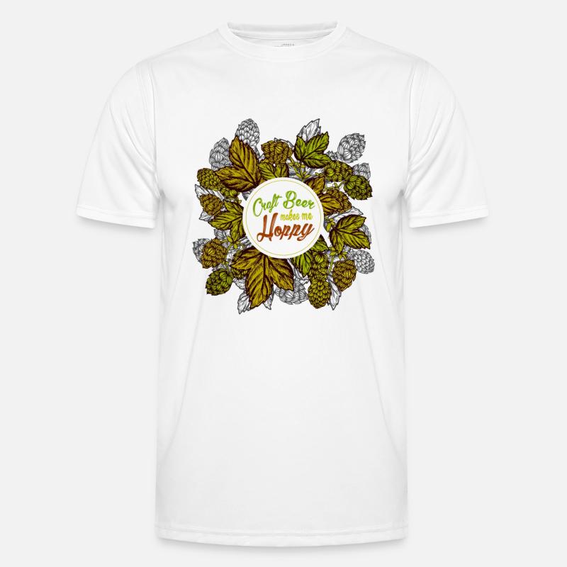 Craft beer hops Men's Functional T-Shirt