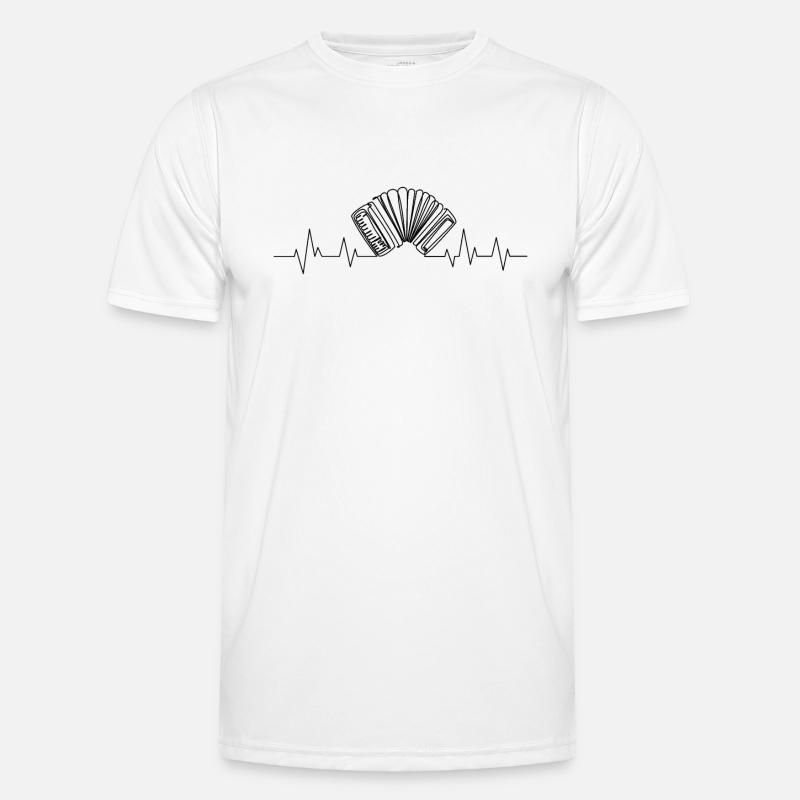 Akkordeon Männer Funktions-T-Shirt