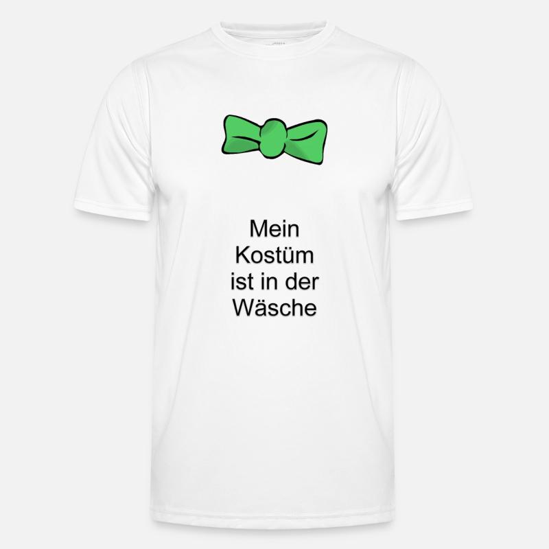 Fasching Fliege Männer Funktions-T-Shirt