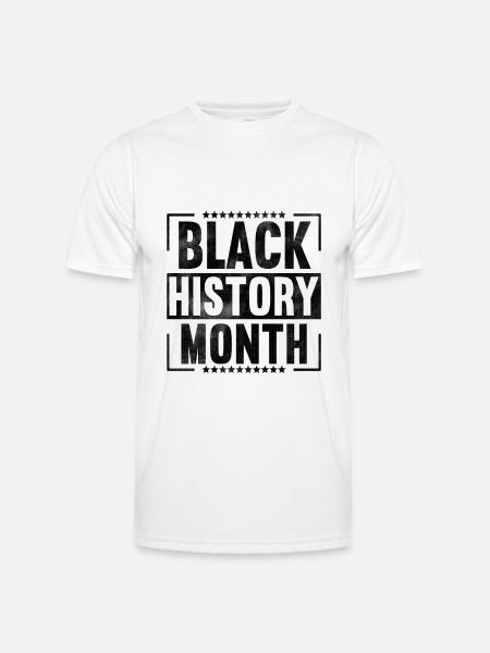 Black History Month - Men's Functional T-Shirt - white