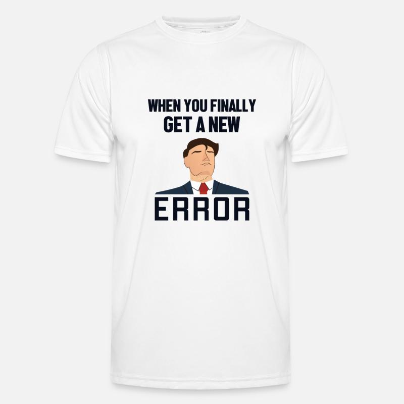 Get a New Error Engineer Full Stack Coder Men's Functional T-Shirt