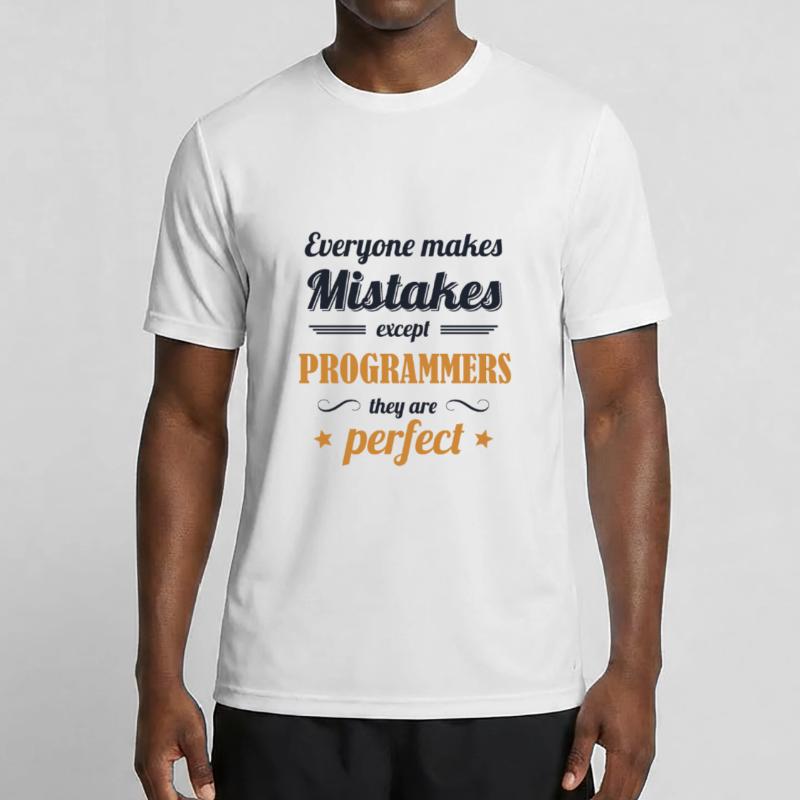 Programmers are Perfect Developer Coder Männer Funktions-T-Shirt