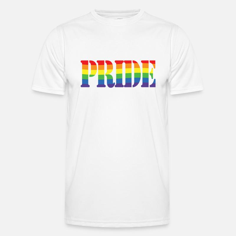 Rainbow Pride Men's Functional T-Shirt