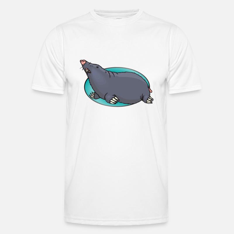 Animaux animaux Mole T-shirt sport Homme