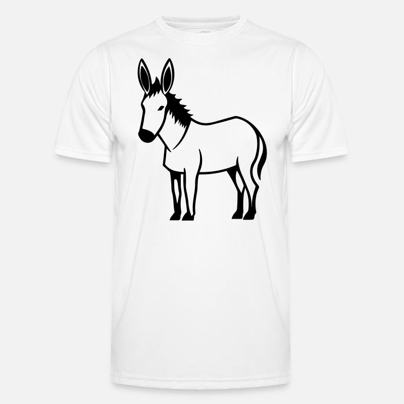 donkey - Men's Functional T-Shirt - white