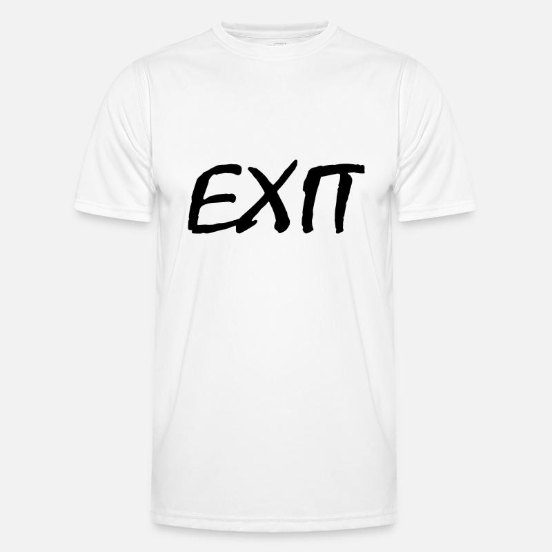 Exit - Men's Functional T-Shirt - white
