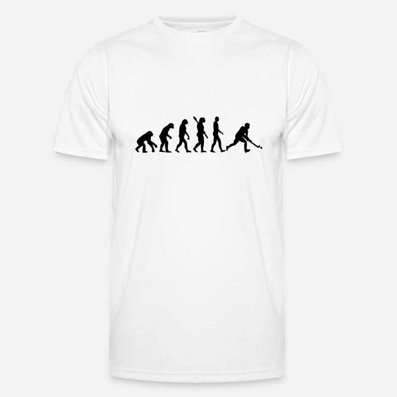 Evolution Field Hockey - Men's Functional T-Shirt - white
