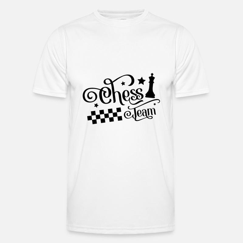 chess team - Men's Functional T-Shirt - white