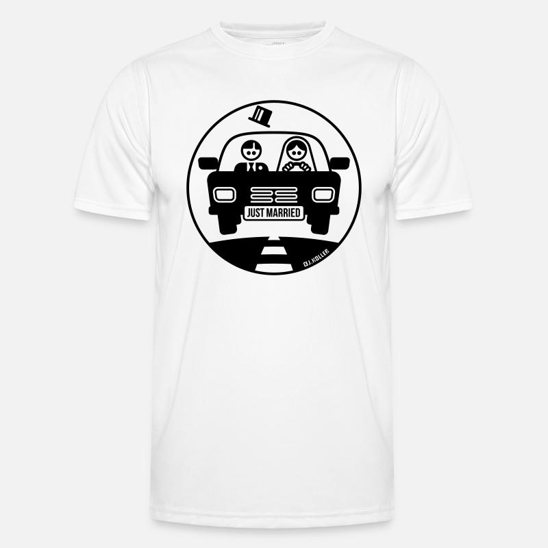 Juste marié – Lune de miel (1C) T-shirt sport Homme