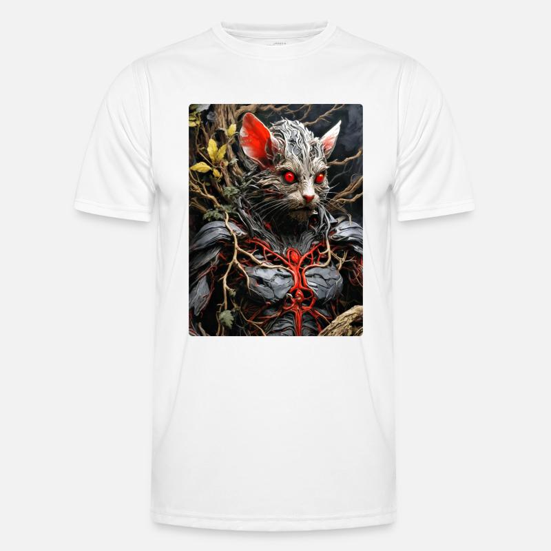 Spooky Plants Mouse 1.3 - Men's Functional T-Shirt - white