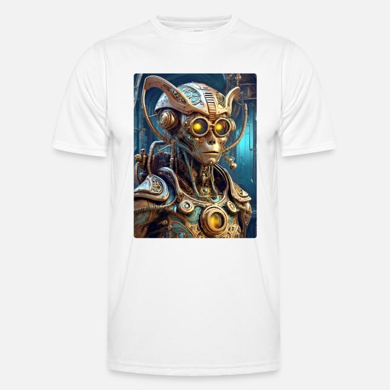 Extraterrestre steampunk 1.4 T-shirt sport Homme