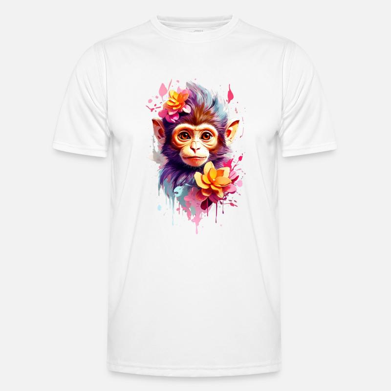 Monkey Monkey V1 24 08 Men's Functional T-Shirt