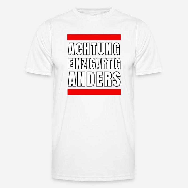 Einzigartig Anders Männer Funktions-T-Shirt