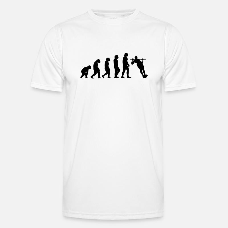 Fitness Calisthenics Evolution Männer Funktions-T-Shirt