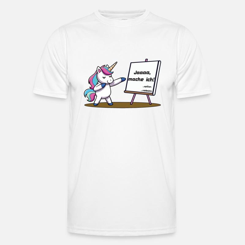 Mach ich schon noch Männer Funktions-T-Shirt