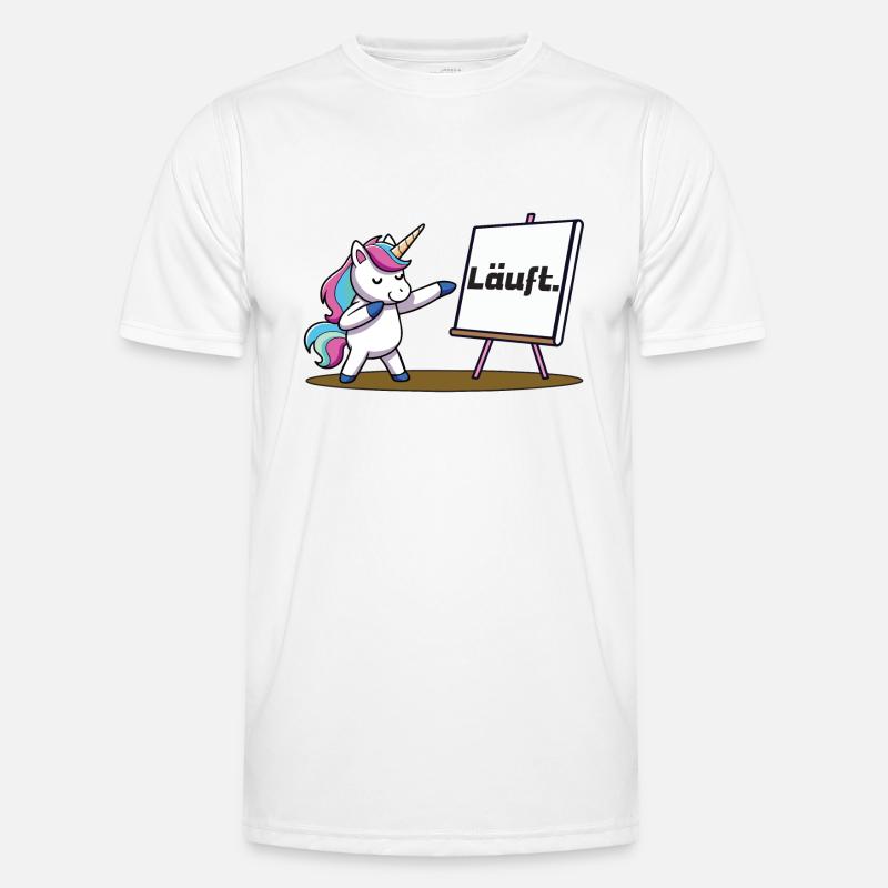 Läuft Männer Funktions-T-Shirt