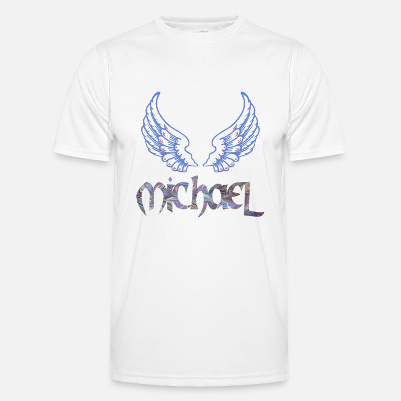 archangel michael e 45 Men's Functional T-Shirt