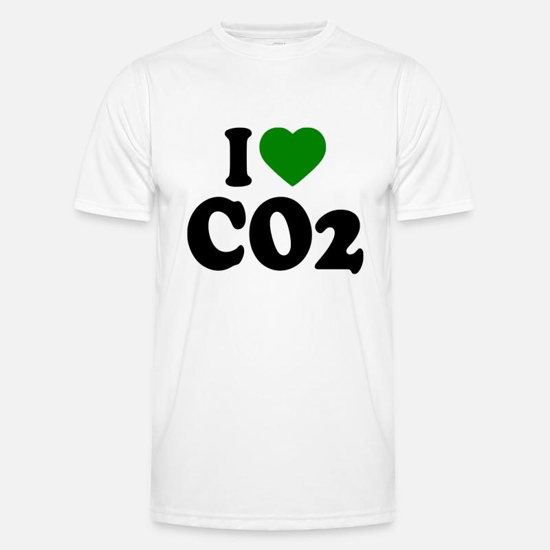 I love co2 Men's Functional T-Shirt