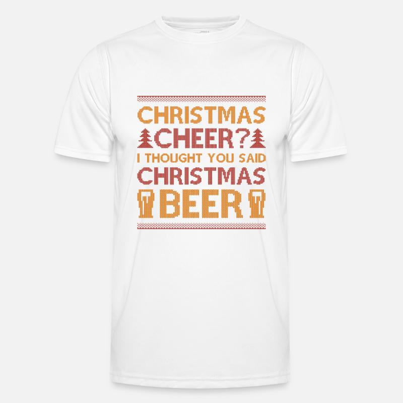 Acclamations de Noël T-shirt sport Homme