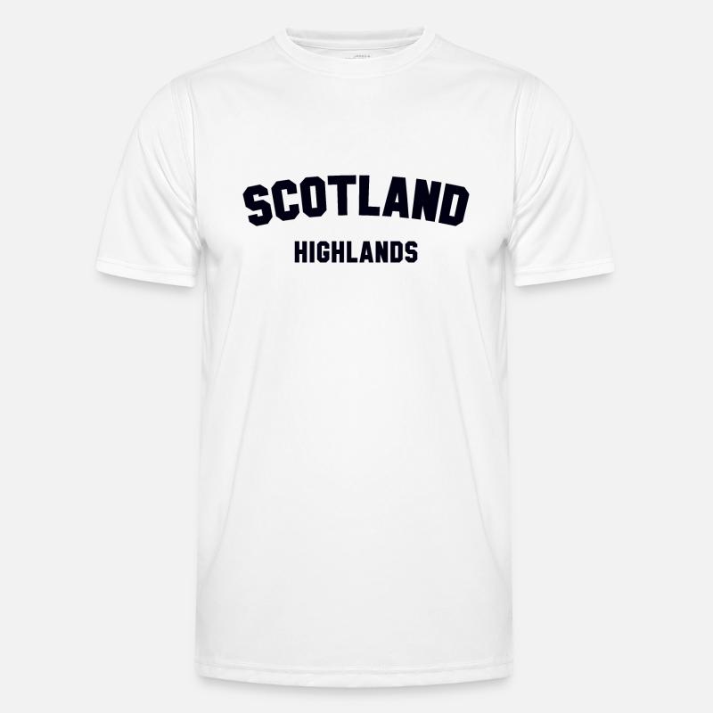 ÉCOSSE HIGHLANDS Schottland T-shirt sport Homme