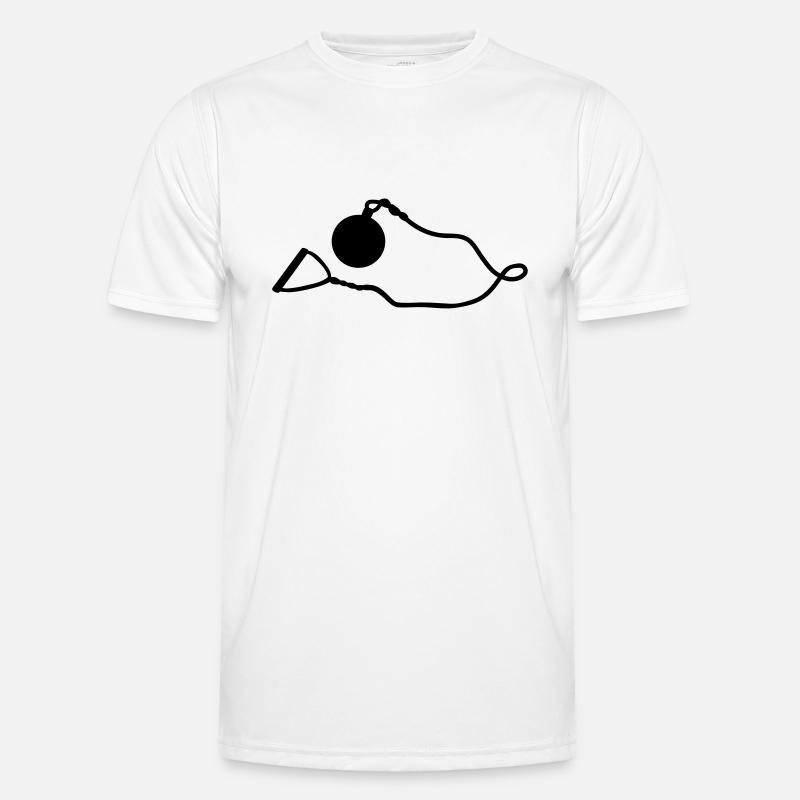 Hammer throw - Men's Functional T-Shirt - white