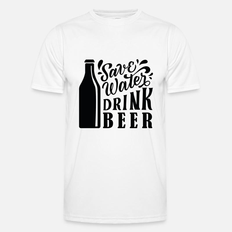 Save Water Drink Beer Men's Functional T-Shirt