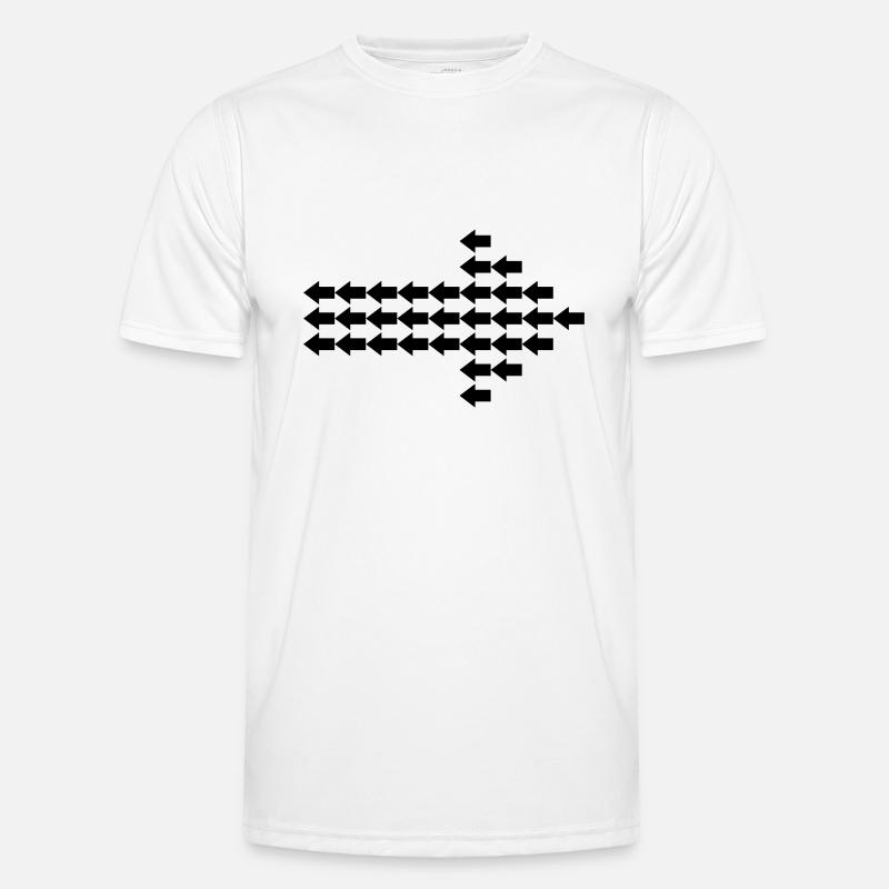 Pfeile Männer Funktions-T-Shirt