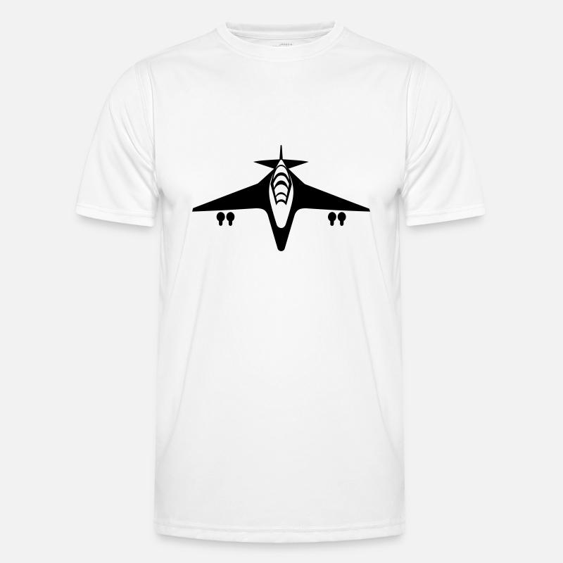 Avion de chasse T-shirt sport Homme