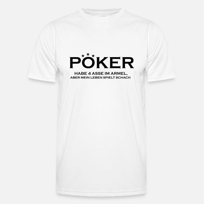 boardgame chess backgammon game night Männer Funktions-T-Shirt