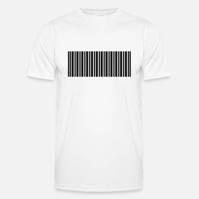 code-barres T-shirt sport Homme