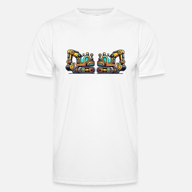 Bagger Männer Funktions-T-Shirt