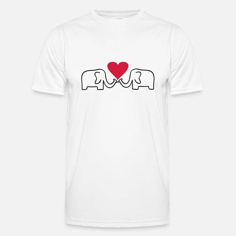 elefant Männer Funktions-T-Shirt