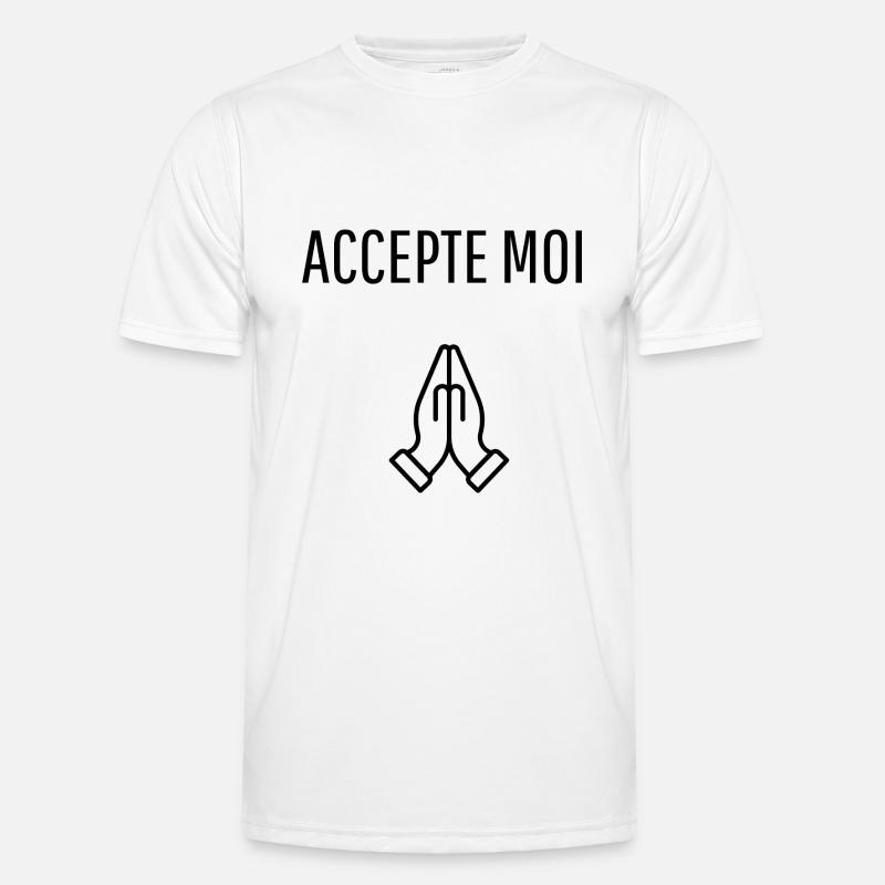 ACCEPTE MOI T-shirt sport Homme