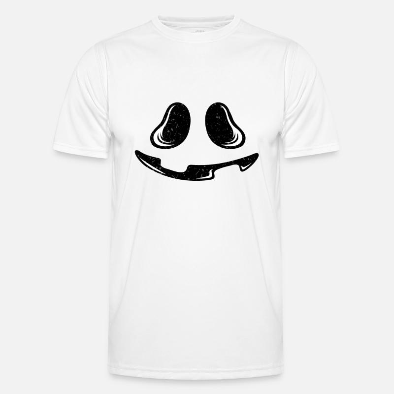 Pumpkin face Männer Funktions-T-Shirt