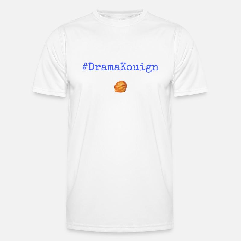 #DramaKouign Blue T-shirt sport Homme