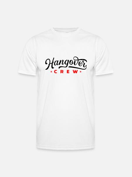 Hangover Crew - Men's Functional T-Shirt - white
