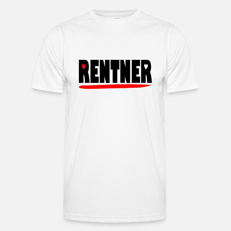 endlich Rentner Männer Funktions-T-Shirt