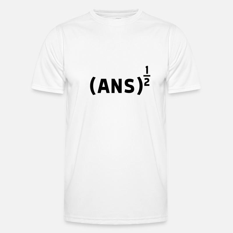 ANS 1/2 - Men's Functional T-Shirt - white
