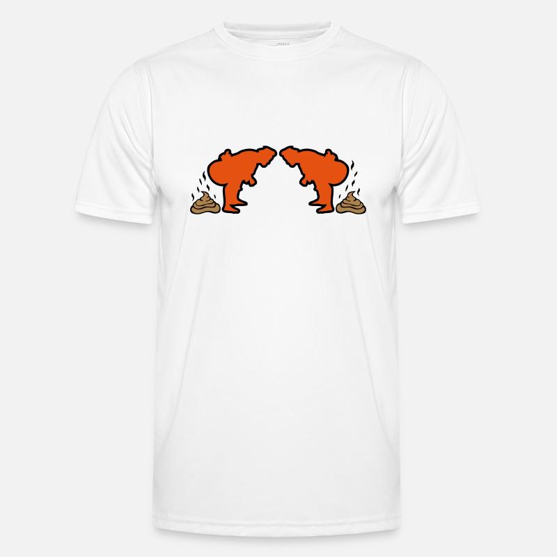 sumotori chie merde pousse crotte T-shirt sport Homme