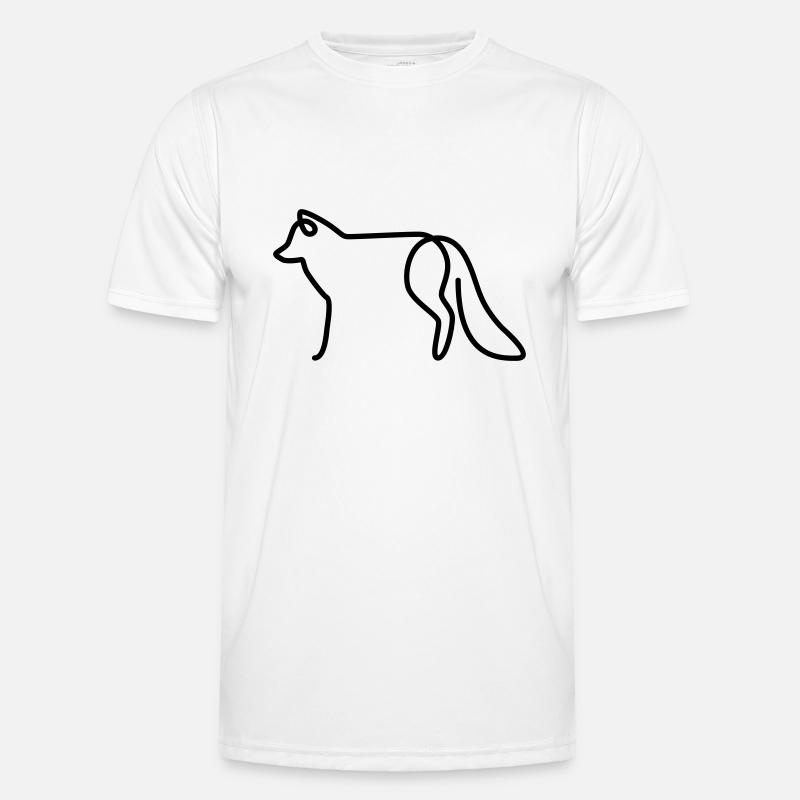 Fuchs Männer Funktions-T-Shirt