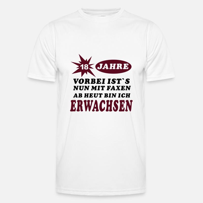 18e anniversaire T-shirt sport Homme