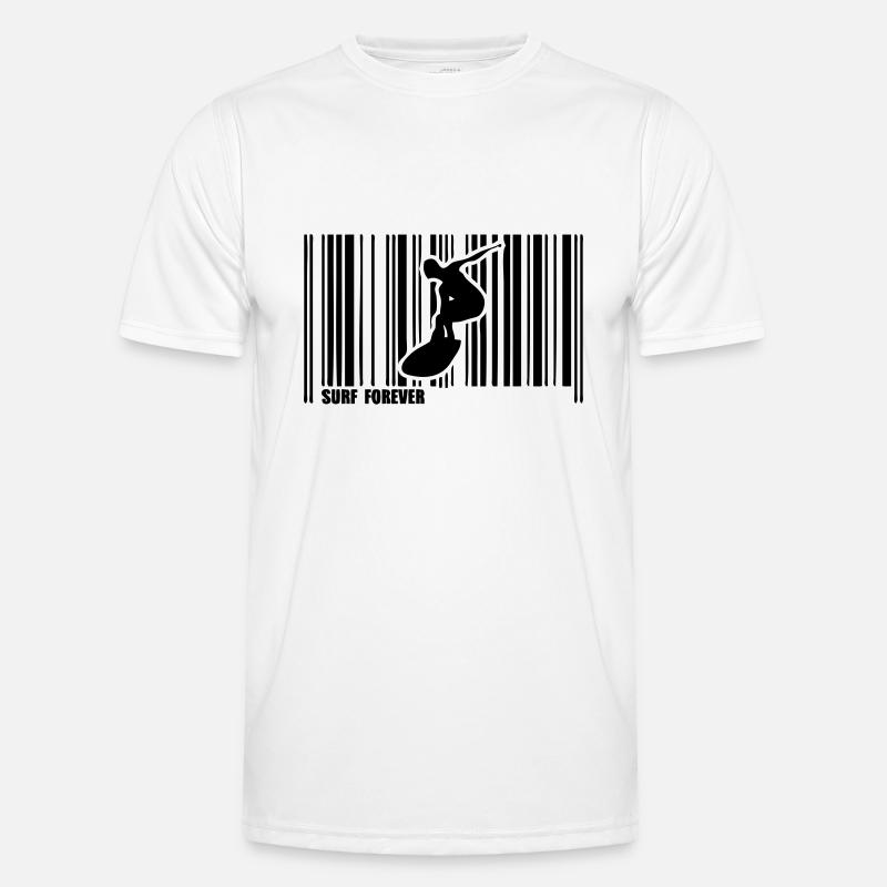 kitesurf bar code Men's Functional T-Shirt