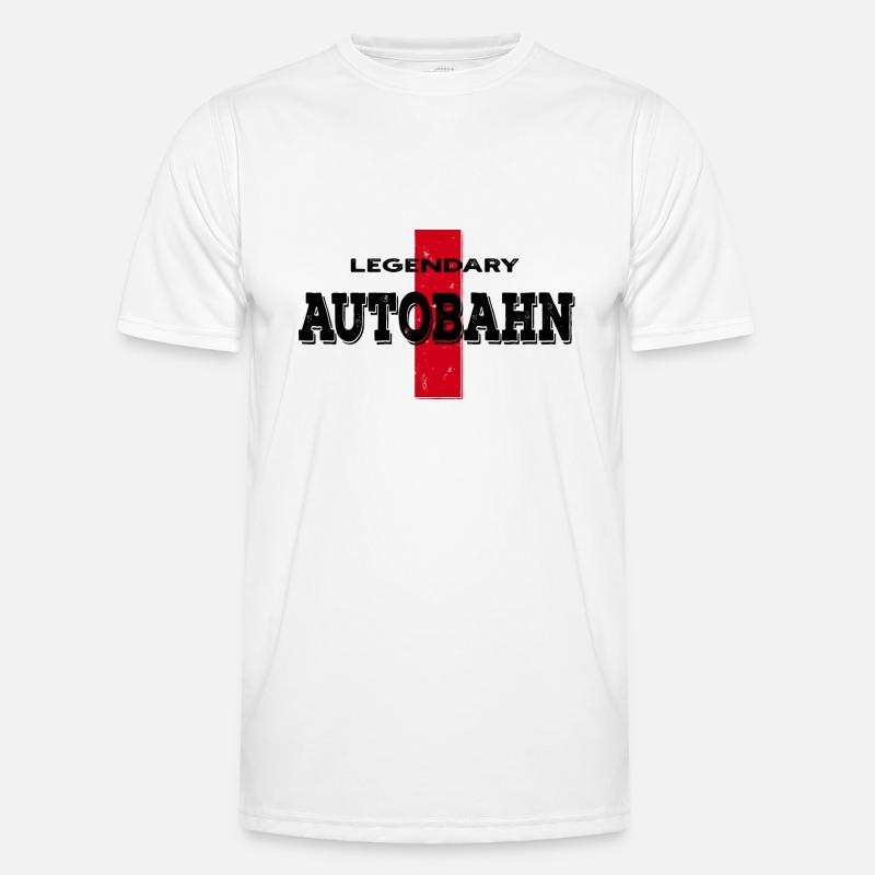 Legendary Autobahn Männer Funktions-T-Shirt