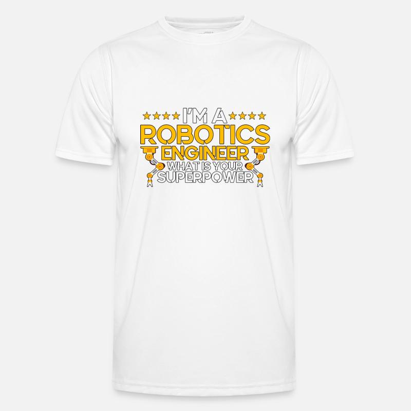 Technology Robotics Robotics Engineer Gift Men's Functional T-Shirt