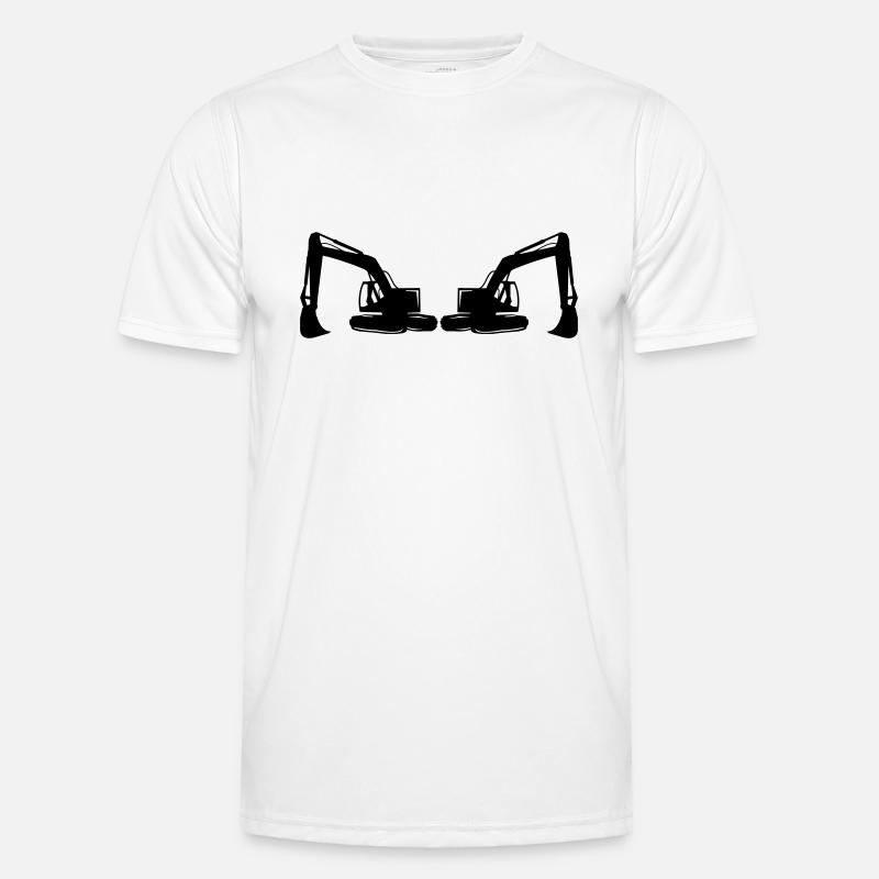 Excavator Men's Functional T-Shirt